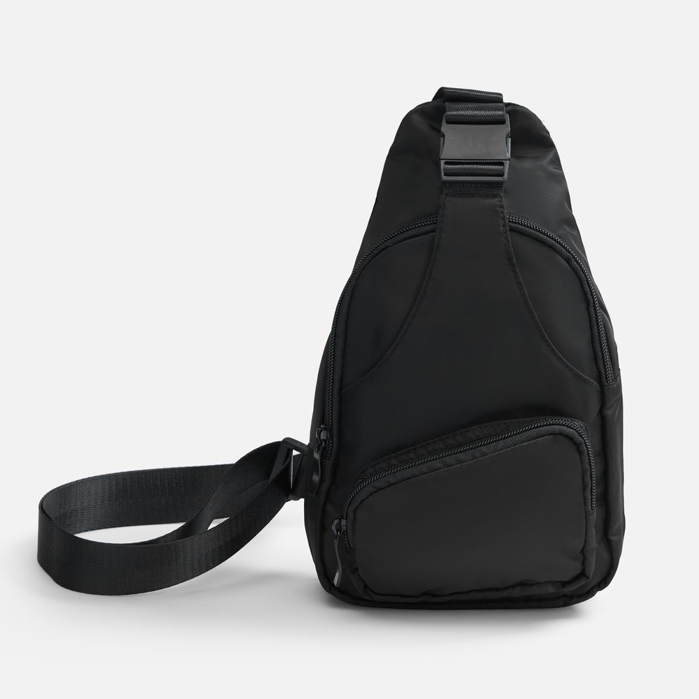 Спортивный кросс-боди рюкзак Bagventure, черный в Ярославле